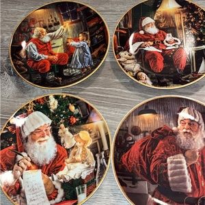 Burton and Burton: Art of Magic Christmas plates